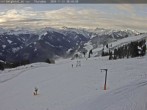 Archiv Foto Webcam Saalbach: Ausblick von der Seidl-Alm 07:00