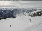 Archiv Foto Webcam Saalbach: Ausblick von der Seidl-Alm 09:00