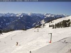 Archived image Webcam Saalbach Hinterglemm - Mountain Hotel Seidl Alm 09:00