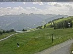 Archiv Foto Webcam Saalbach: Ausblick von der Seidl-Alm 13:00
