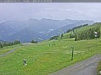 Archiv Foto Webcam Saalbach: Ausblick von der Seidl-Alm 19:00