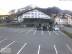 Archived image Webcam Stuben: View Hotel Après Post 07:00