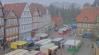 Archived image Webcam View from the Old Town Hall Celle 09:00