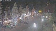 Archived image Webcam View from the Old Town Hall Celle 23:00