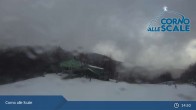 Archiv Foto Webcam Skigebiet Corno alle Scale - Sessellift Le Rocce 14:00