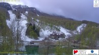 Archiv Foto Webcam Skigebiet Cerreto Laghi - Blick über die Skipisten 05:00