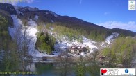 Archiv Foto Webcam Skigebiet Cerreto Laghi - Blick über die Skipisten 07:00