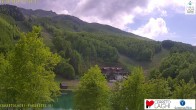 Archiv Foto Webcam Skigebiet Cerreto Laghi - Blick über die Skipisten 15:00