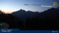 Archiv Foto Webcam Filzmoos - Papageno Bergstation 20:00