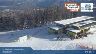 Archived image Webcam St. Michael - Top Station Sonnenbahn Gondola 14:00