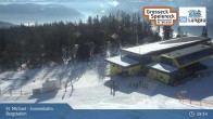 Archiv Foto Webcam St. Michael im Lungau: Sonnenbahn Bergstation 08:00