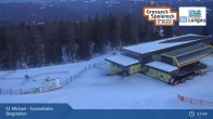 Archiv Foto Webcam St. Michael im Lungau: Sonnenbahn Bergstation 18:00