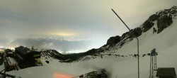 Archived image Webcam Axamer Lizum Ski Resort: View from Birgitzköpflhaus 23:00