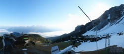 Archived image Webcam Axamer Lizum Ski Resort: View from Birgitzköpflhaus 06:00