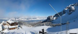 Archived image Webcam Axamer Lizum Ski Resort: View from Birgitzköpflhaus 11:00