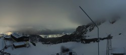 Archiv Foto Webcam Axamer Lizum: Ausblick Birgitzköpflhaus 01:00