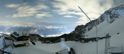 Archived image Webcam Axamer Lizum Ski Resort: View from Birgitzköpflhaus 23:00