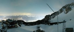 Archiv Foto Webcam Axamer Lizum: Ausblick Birgitzköpflhaus 23:00