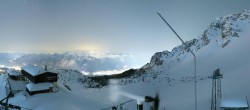 Archived image Webcam Axamer Lizum Ski Resort: View from Birgitzköpflhaus 23:00