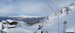 Archived image Webcam Axamer Lizum Ski Resort: View from Birgitzköpflhaus 13:00