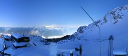 Archived image Webcam Axamer Lizum Ski Resort: View from Birgitzköpflhaus 17:00