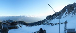 Archived image Webcam Axamer Lizum Ski Resort: View from Birgitzköpflhaus 06:00