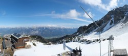 Archiv Foto Webcam Axamer Lizum: Ausblick Birgitzköpflhaus 09:00