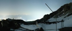 Archiv Foto Webcam Axamer Lizum: Ausblick Birgitzköpflhaus 23:00