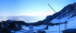 Archiv Foto Webcam Axamer Lizum: Ausblick Birgitzköpflhaus 03:00