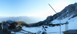 Archiv Foto Webcam Axamer Lizum: Ausblick Birgitzköpflhaus 06:00