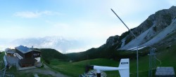 Archiv Foto Webcam Axamer Lizum: Ausblick Birgitzköpflhaus 01:00