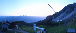 Archiv Foto Webcam Axamer Lizum: Ausblick Birgitzköpflhaus 03:00