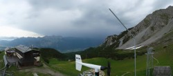 Archiv Foto Webcam Axamer Lizum: Ausblick Birgitzköpflhaus 15:00