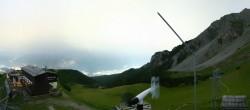 Archived image Webcam Axamer Lizum Ski Resort: View from Birgitzköpflhaus 23:00