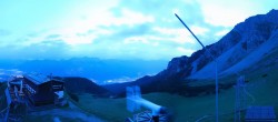 Archived image Webcam Axamer Lizum Ski Resort: View from Birgitzköpflhaus 03:00