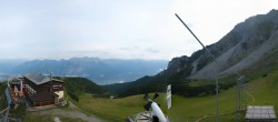 Archiv Foto Webcam Axamer Lizum: Ausblick Birgitzköpflhaus 07:00