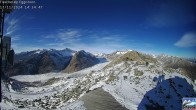 Archived image Webcam Aletsch Arena - Viewpoint Eggishorn 13:00