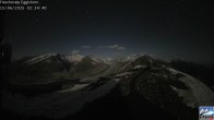 Archiv Foto Webcam Aletsch Arena: Eggishorn 01:00