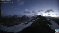 Archiv Foto Webcam Aletsch Arena: Eggishorn 03:00