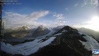 Archiv Foto Webcam Aletsch Arena: Eggishorn 05:00