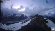 Archiv Foto Webcam Aletsch Arena: Eggishorn 19:00