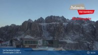 Archiv Foto Webcam Val Gardena - Dantercepies Bergstation 00:00