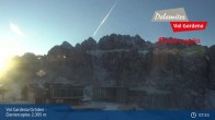 Archiv Foto Webcam Val Gardena - Dantercepies Bergstation 07:00