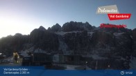 Archiv Foto Webcam Val Gardena - Dantercepies Bergstation 06:00