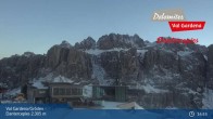 Archiv Foto Webcam Val Gardena - Dantercepies Bergstation 16:00