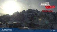 Archived image Webcam Val Gardena - Dantercepies Top station 08:00