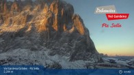 Archiv Foto Webcam Val Gardena - Piz Sella Bergstation 07:00