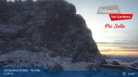 Archiv Foto Webcam Val Gardena - Piz Sella Bergstation 04:00