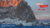 Archiv Foto Webcam Val Gardena - Piz Sella Bergstation 06:00