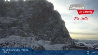 Archiv Foto Webcam Val Gardena - Piz Sella Bergstation 14:00